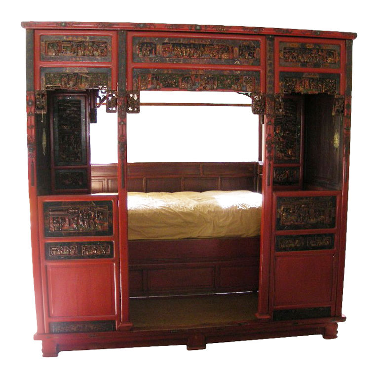 I've always been fascinated by Chinese opium beds, but I've not yet succeeded at convincing someone to buy one. That doesn't stop me from trying!